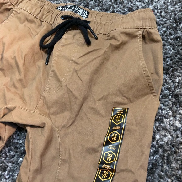 West 49 Brand | Moto-Jogger Slim Pants XS/TP - Picture 3 of 5